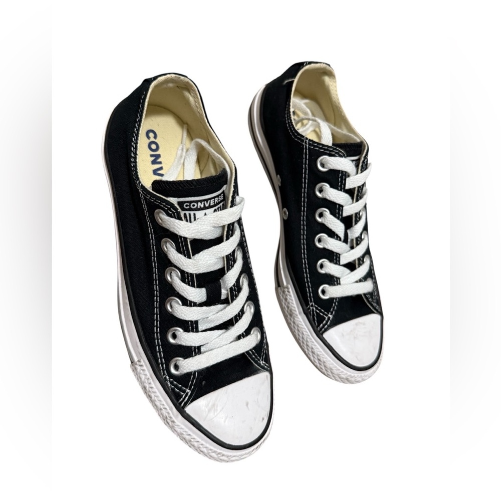 Converse Black and White Chuck Taylor Sneakers